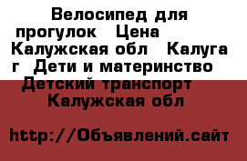 Велосипед для прогулок › Цена ­ 4 500 - Калужская обл., Калуга г. Дети и материнство » Детский транспорт   . Калужская обл.